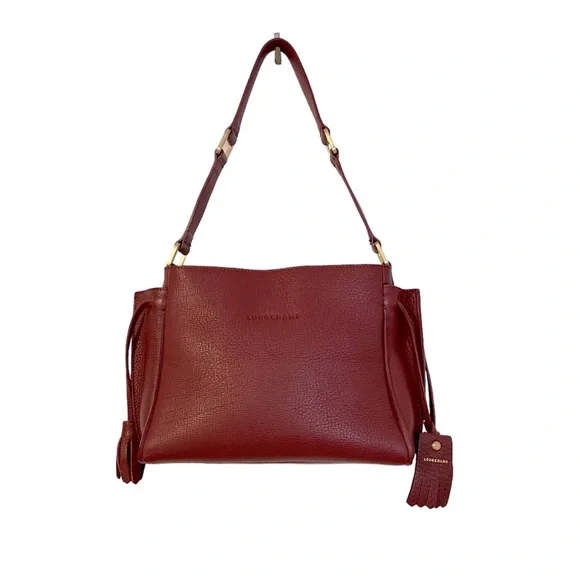 Longchamp Bags Longchamp Leather Sholdertote Bag Poshmark